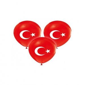Balon Türk Bayraklı 100 Lü