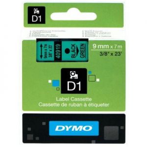 Dymo Şerit D1 9Mmx7Mt Yeşil/siyah 720740 40919