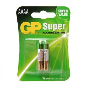 Gp Aaaa 25A Alkalin Super İnce Pil 2 Li