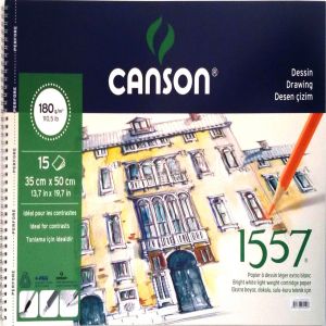 CANSON RESİM D. SPR. 35X50 180GR 15S 1557 180500