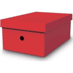 Mas Karton Kutu Raınbow Büyük Boy Kırmızı 8226