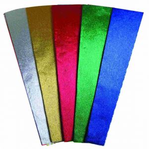 Nova Color Krepon Kağıdı 5Li Set Metalik Nc-347