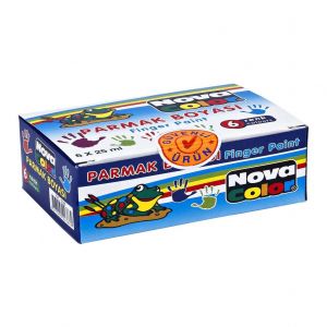 Nova Color Parmak Boyası 6 Lı Nc-138