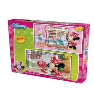 Trefi Puzzle 2 İn 1 Disney Minnie 24 + 35 Parça