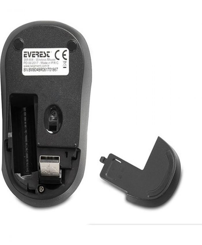 EVEREST MOUSE SM-804 USB SİYAH/BEYAZ OPTİK KABLOSU