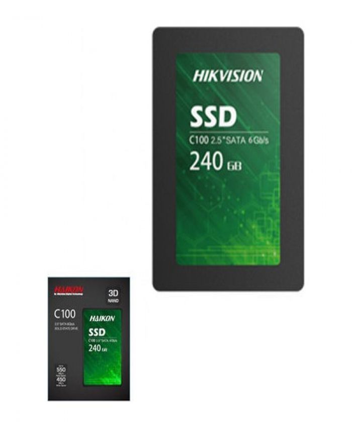 HİKVİSİON 240Gb SSD DİSK SATA 3 Hs-Ssd-C100/240G 5