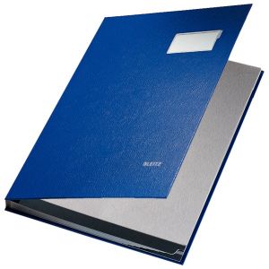Leıtz İmza Dosyası Plastik 10 Sayfa Mavi L-5701
