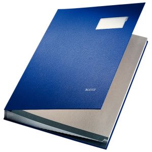 Leıtz İmza Dosyası Plastik 20 Sayfa Mavi L-5700