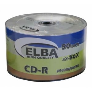 ELBA CD-R 2X-52X 700MB 80 MİN 50 Lİ