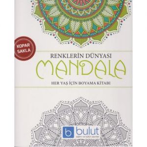 Mandala Her Yaş İçin Boyama Kitabı Renklerin Dünya