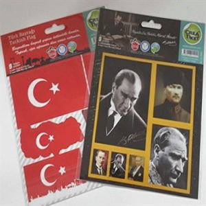 Creatıket Atatürk-Bayrak Eği̇ti̇m Eti̇ketleri̇