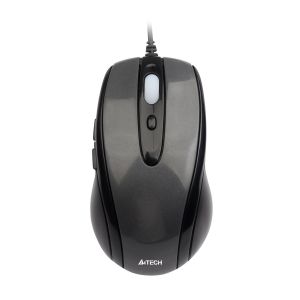 A4 Tech Mouse N-708X Si̇yah Usb Gri̇ V-Rack Mouse 