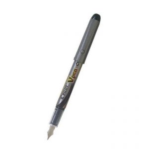 Pılot Dolmakalem V Pen Sılver Siyah Svp-4M-B