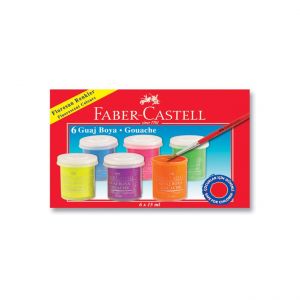 Faber Castell Guaj Boya 6 Renk Neon