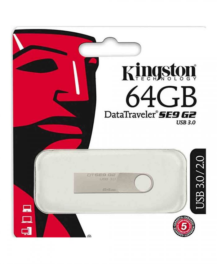 KINGSTON 64GB Metal Kas Usb 3.0 Flash DTSE9G2/64 