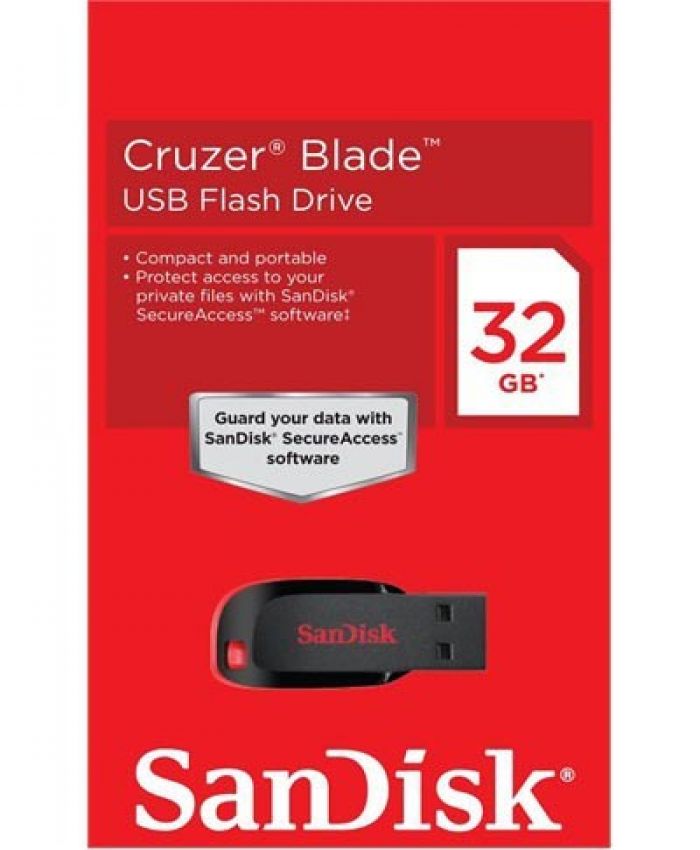 SANDISK CRUZER BLADE SDCZ50-032G-B35 32GB 2.0 