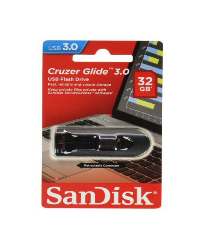 SANDISK CRUZER GLIDE SDCZ600-032G-G35 32GB USB 3.0