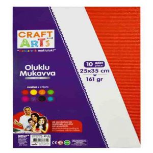CRAFT&ARTS OLUKLU MUK.SİMLİ 25X35 10LUUCA-600-KAR4
