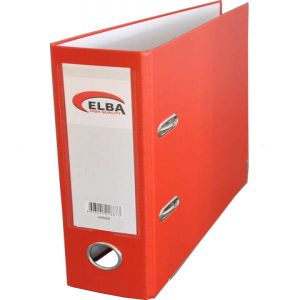 Elba Plastik Telgraf Klasör Geniş Kırmızı