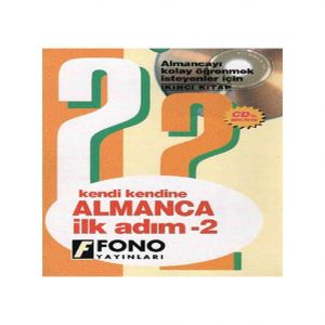 FONO ALMANCA KENDİ KENDİNE İLK ADIM 2 CD Lİ