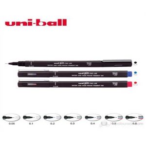 Uni Drawıng Pen Pın02-200 0.2 Siyah
