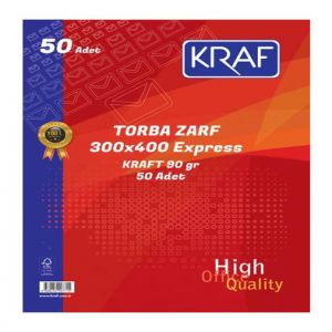 ZARF TORBA ZARF EXP 30X40 KRAFT 90 GR 50Lİ